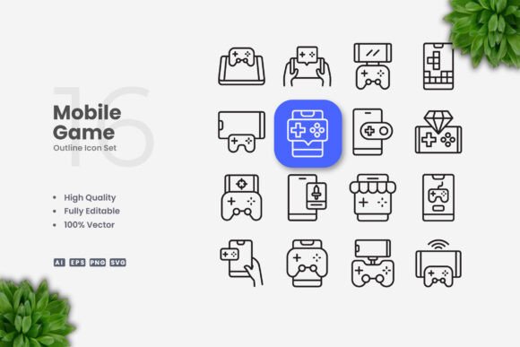 Mobile Game Icons: Essential Graphics for Digital Sellers